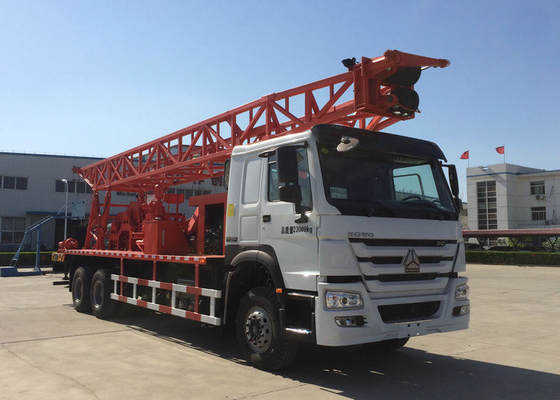 Top Head Drive 800m Trailer Mounted Water Well Drilling Rig