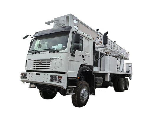 1000M Truck Mounted Water Well Drilling Rig Mud Drill and DTH-Hammer Water Drilling Equipment