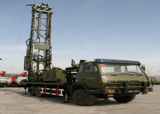 6×6 Truck Mounted 600m 70km/H Water Well Drilling Machine