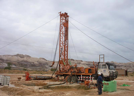 Min 200m Max 1500m Skid Mounted Water Well Drilling Rig